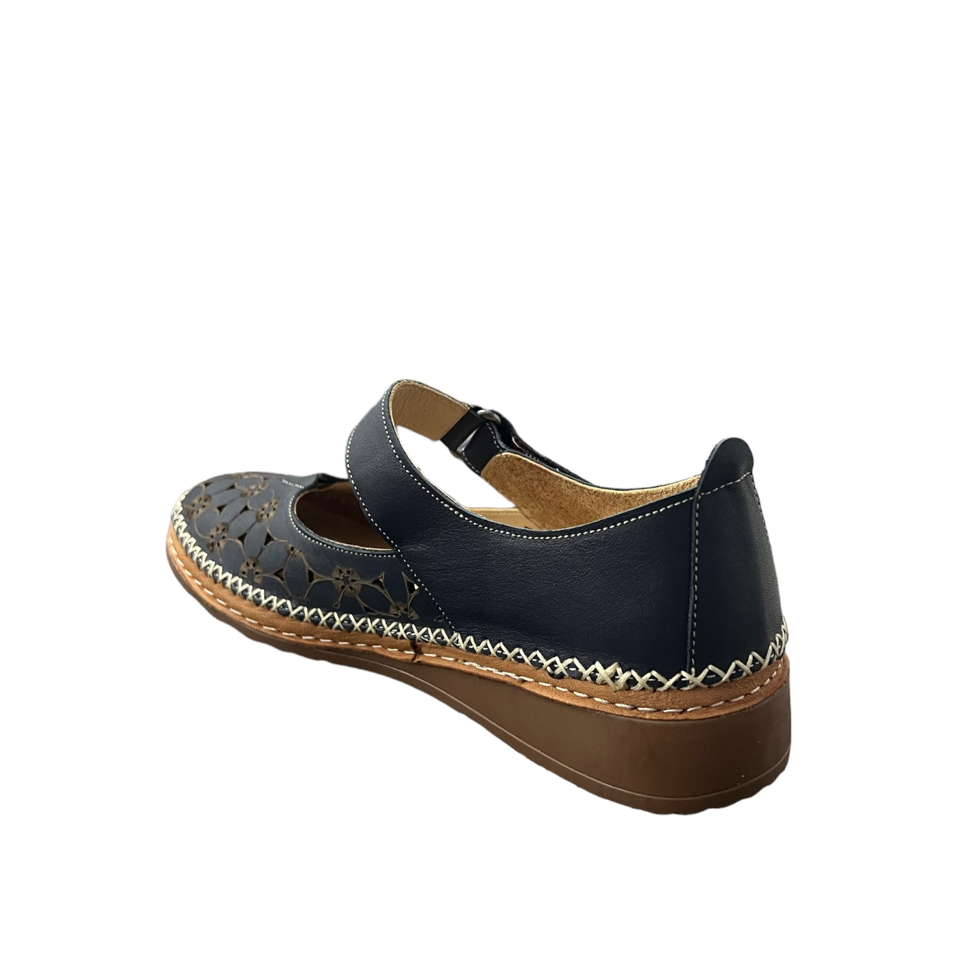 Sandale de dama din piele naturala 5715, Albastru