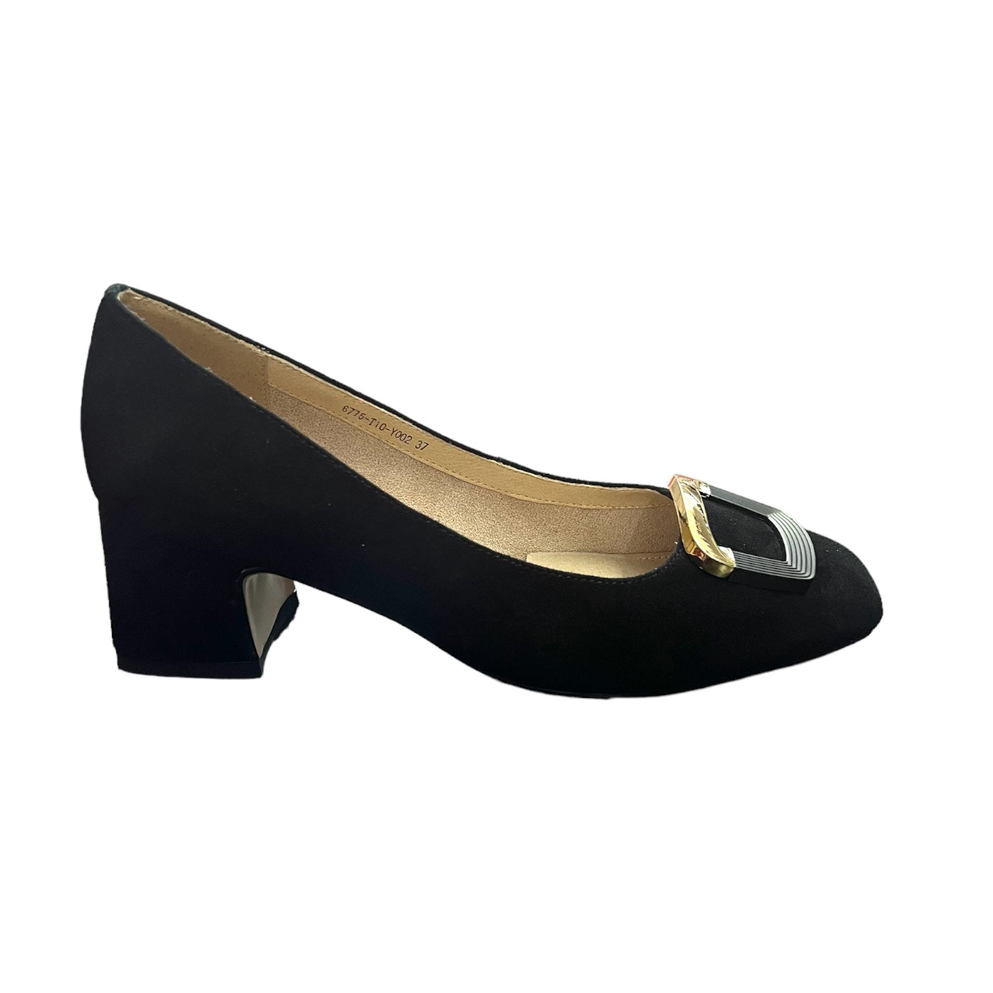Pantofi eleganti dama din piele naturala 5803, Negru
