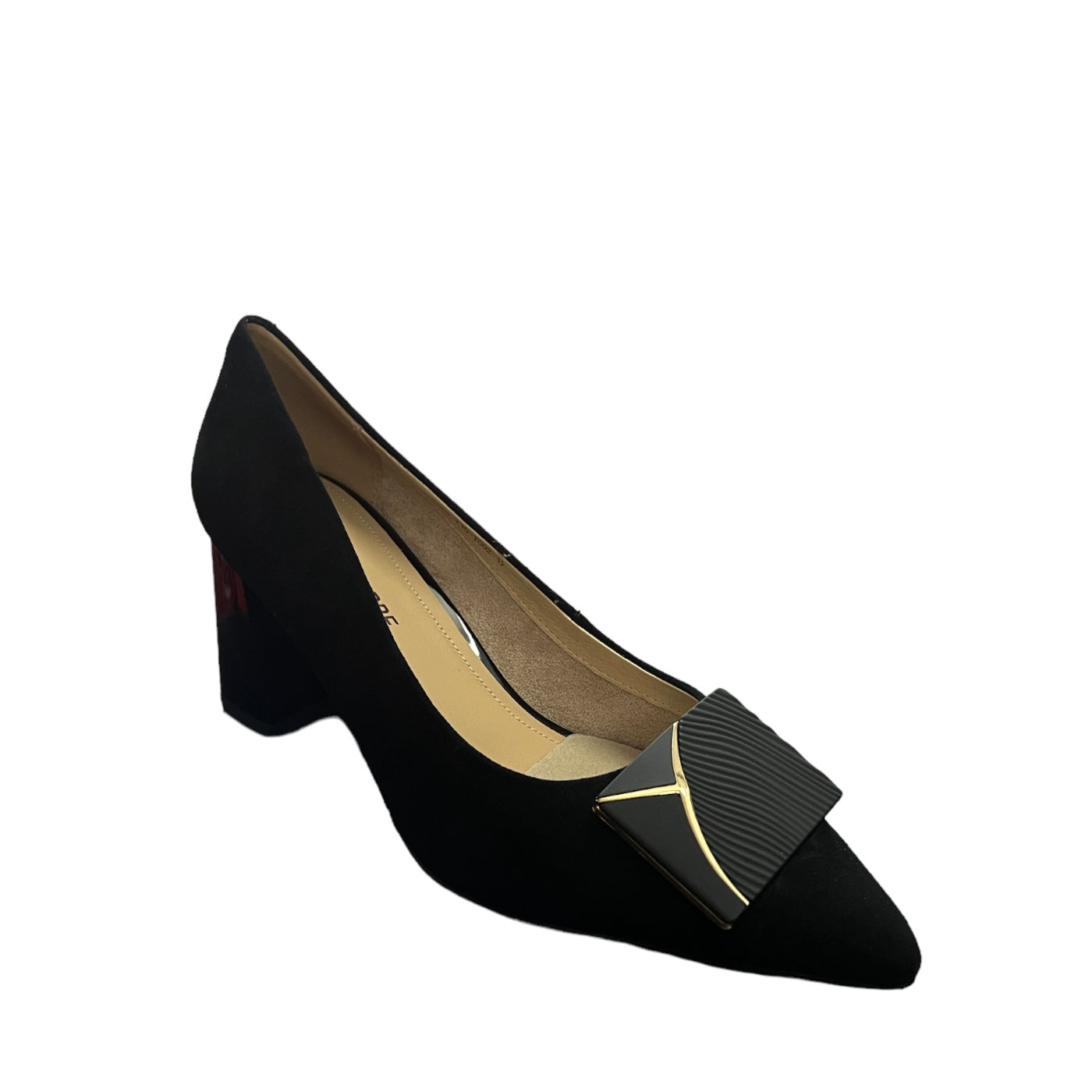 Pantofi eleganti dama din piele naturala 5804, Negru