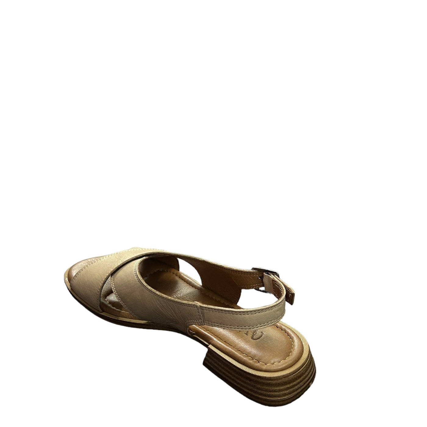 Sandale de dama din piele naturala 5811, Bej