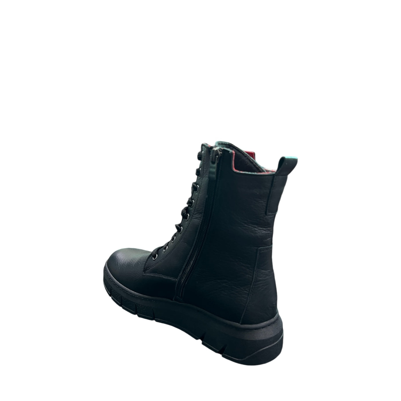 Ghete dama din piele naturala 1020, Negru
