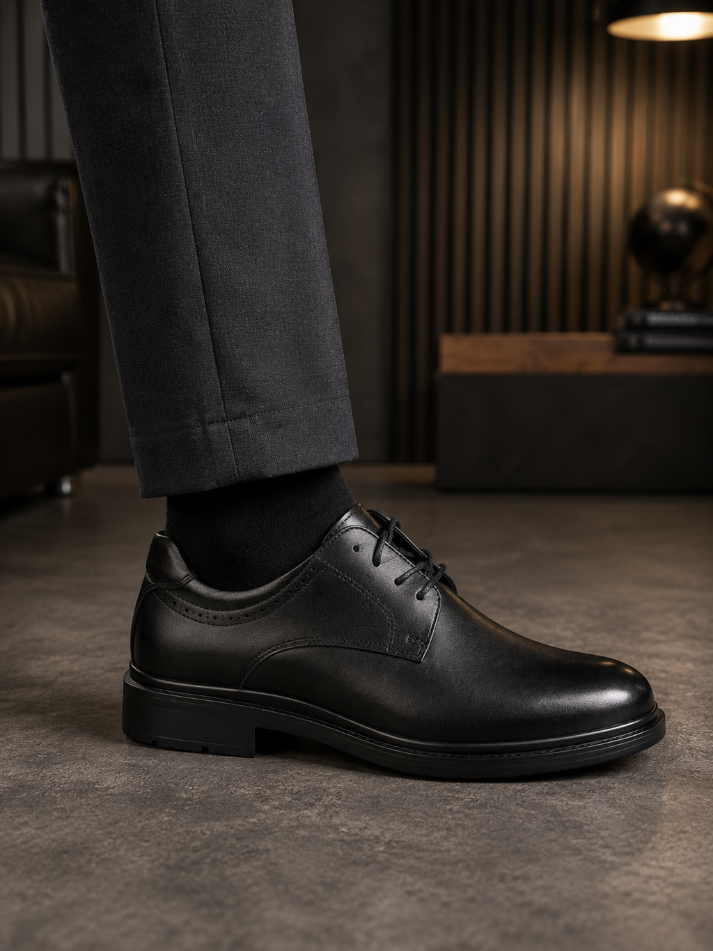 Pantofi casual bărbați negru