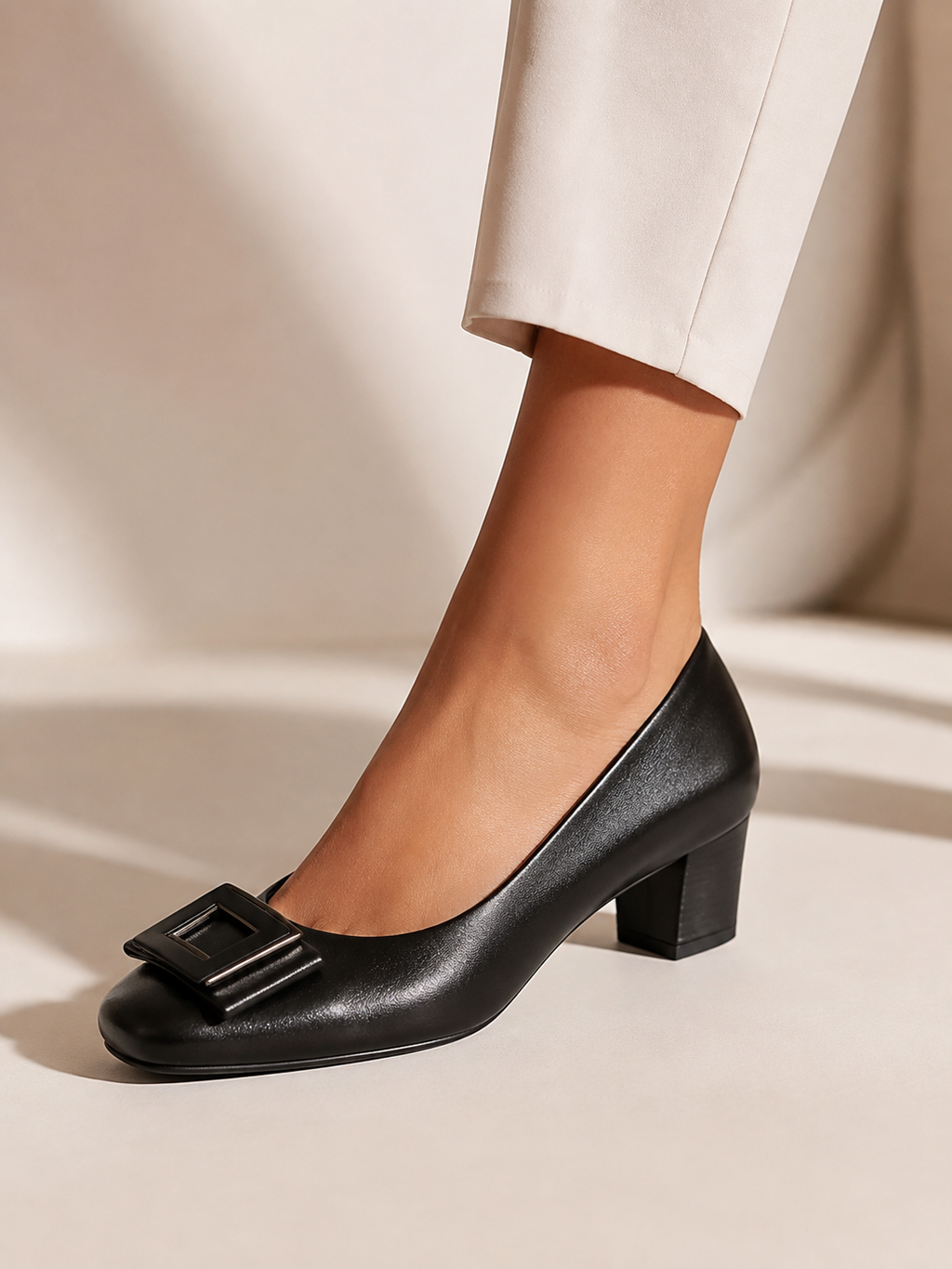 Pantofi casual damă negri