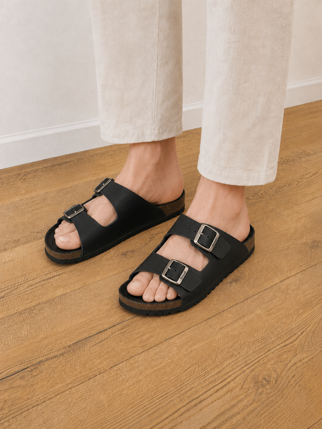 Papuci Dr Feet  negru