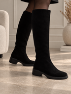 Cizme dama din piele naturală intoarsa