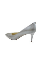 Pantofi stiletto eleganti argintii