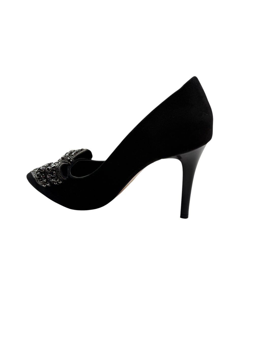 Pantofi eleganți damă negri din piele naturala