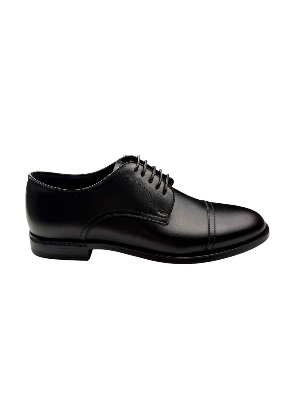 Pantofi eleganți bărbați negri din piele naturala