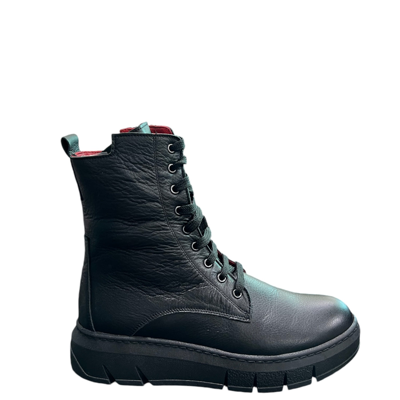 Ghete dama din piele naturala 1020, Negru