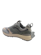 Pantofi sport damă din piele naturală gri
