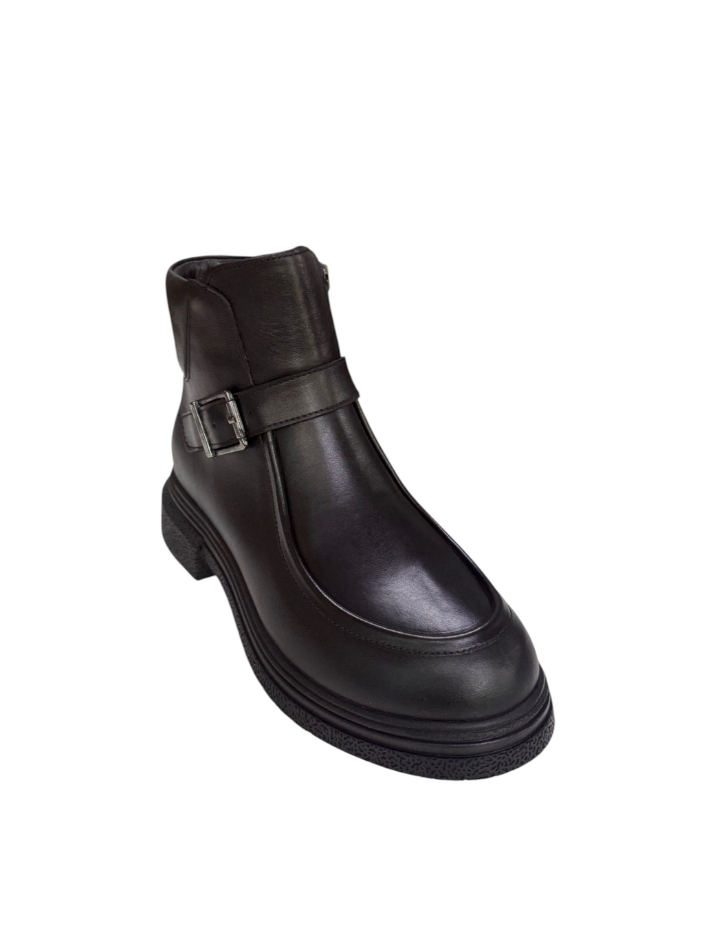 Ghete damă din piele naturală, negre