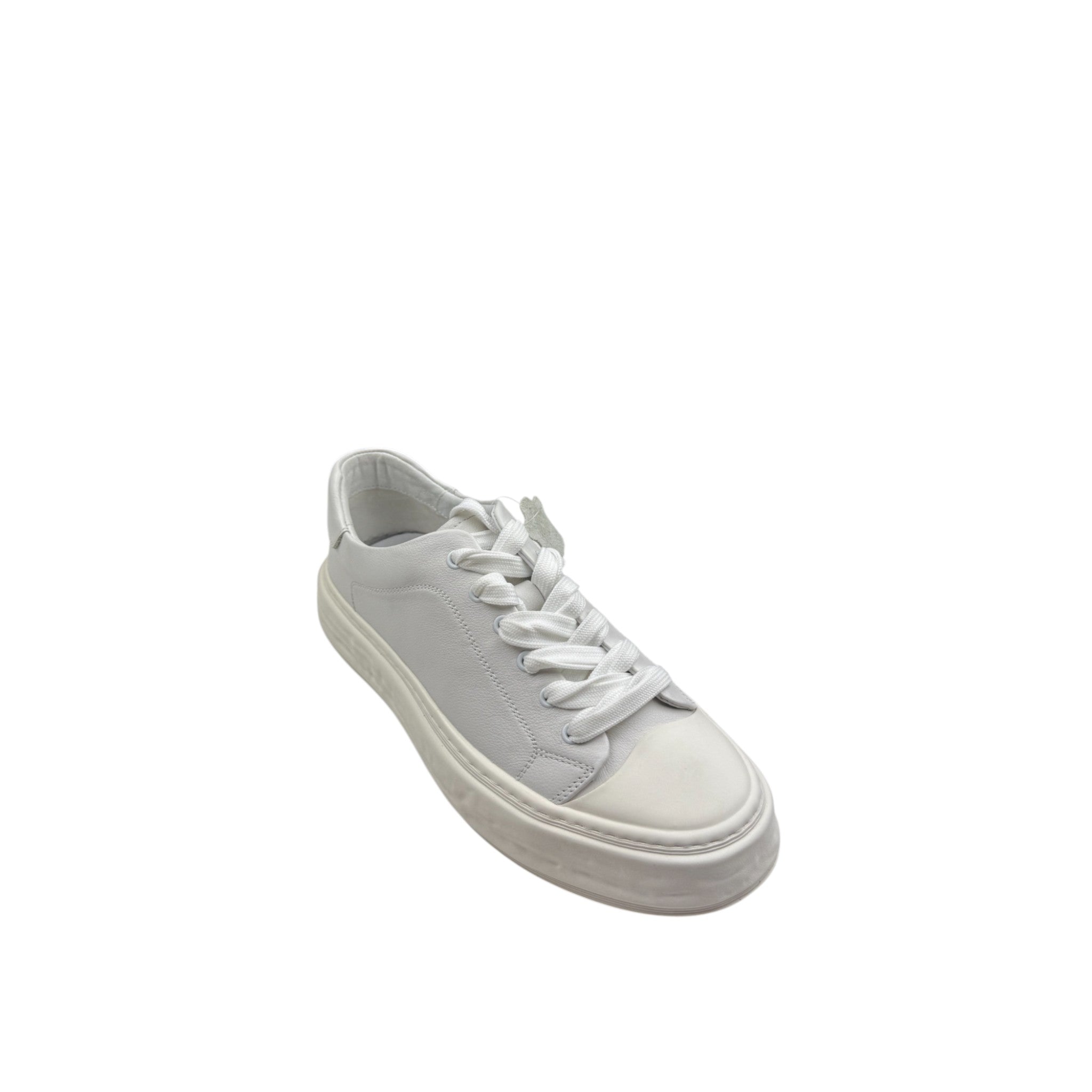 Adidași Albi din Piele Naturală – Minimalism și Confort