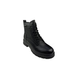 Bocanci damă negri din piele naturală, comozi și rezistenți – stil casual urban