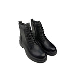 Bocanci damă negri din piele naturală, comozi și rezistenți – stil casual urban