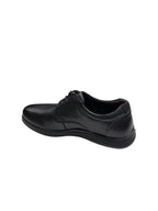 Pantofi casual bărbați negri din piele naturală confortabili