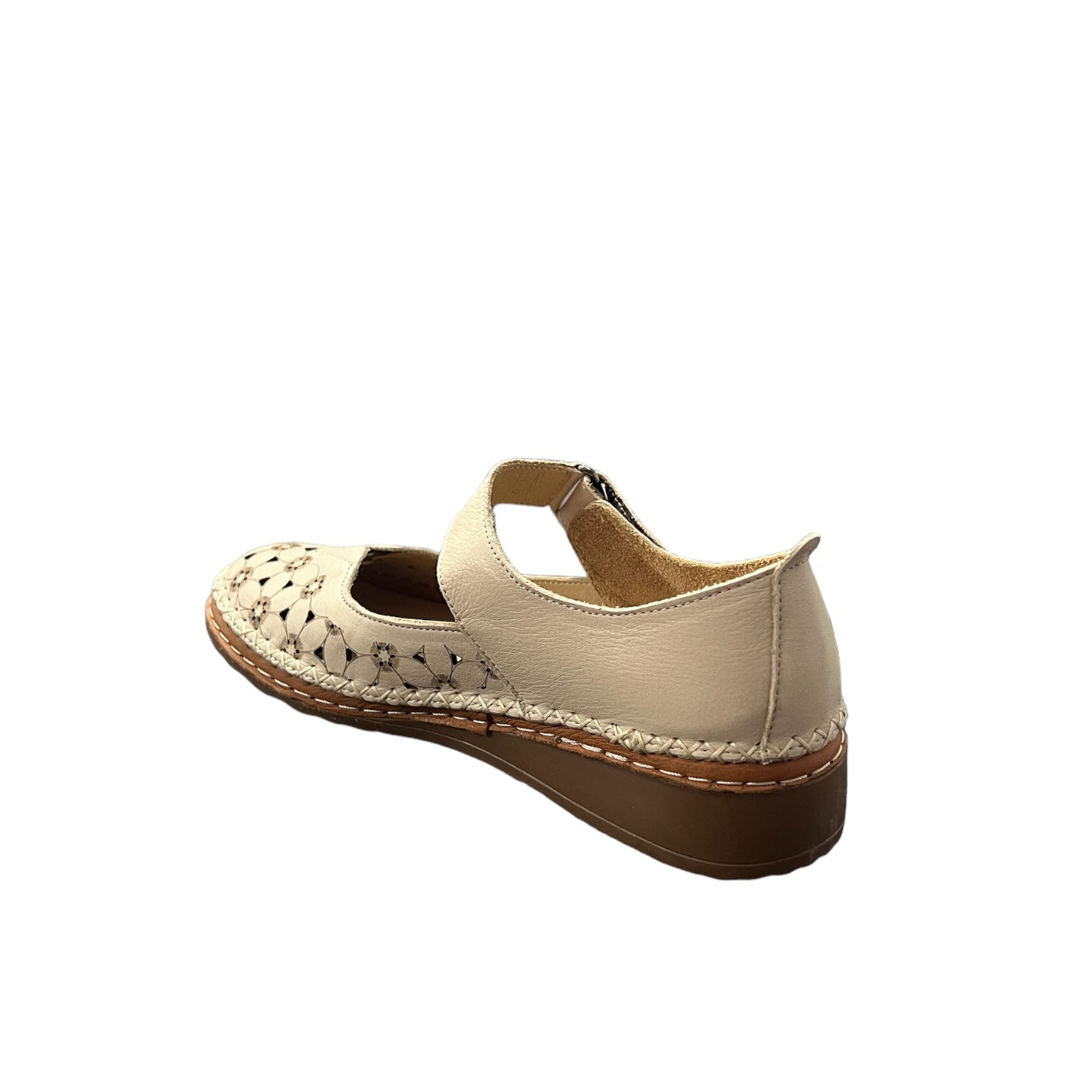 Sandale de dama din piele naturala 5716, Bej