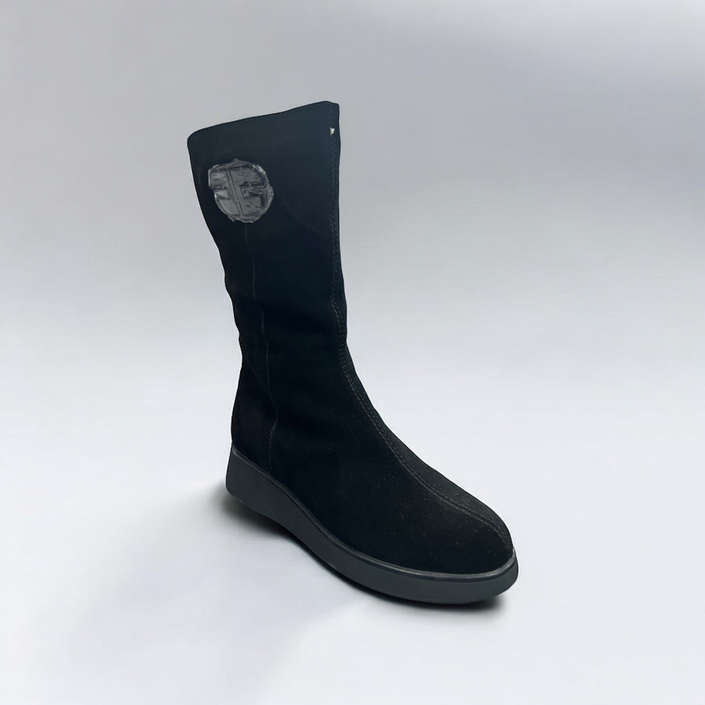 Ghete dama din piele naturala 1005, Negru