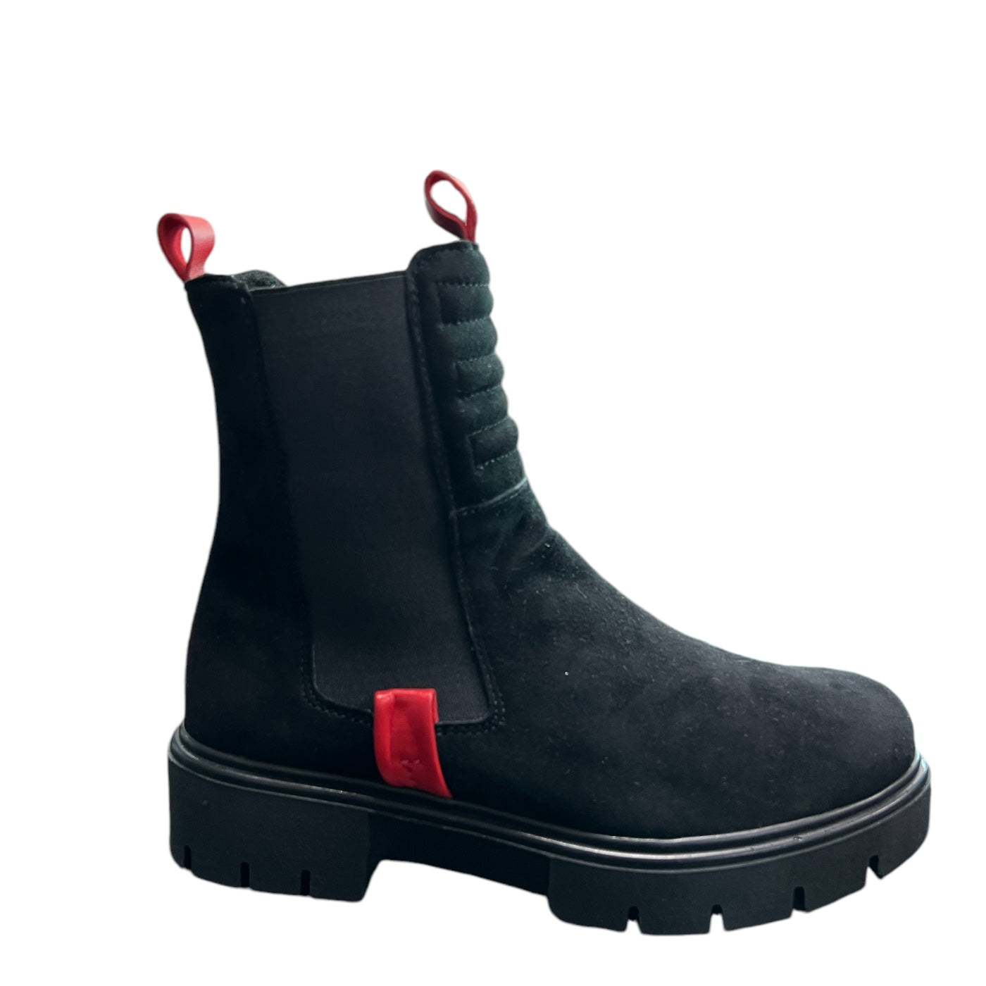 Ghete dama din piele naturala 1021, Negru
