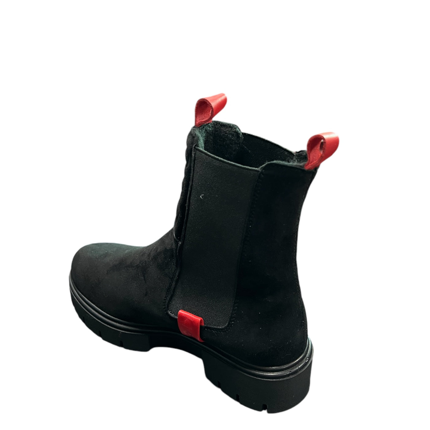 Ghete dama din piele naturala 1021, Negru