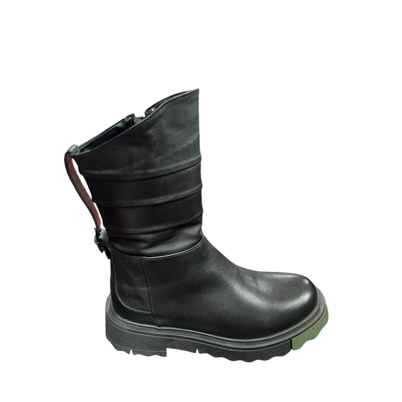 Ghete dama din piele naturala 1022, Negru