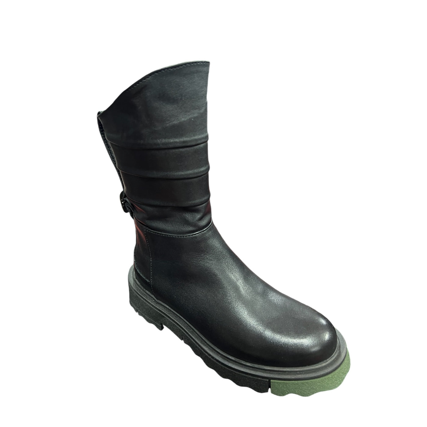 Ghete dama din piele naturala 1022, Negru