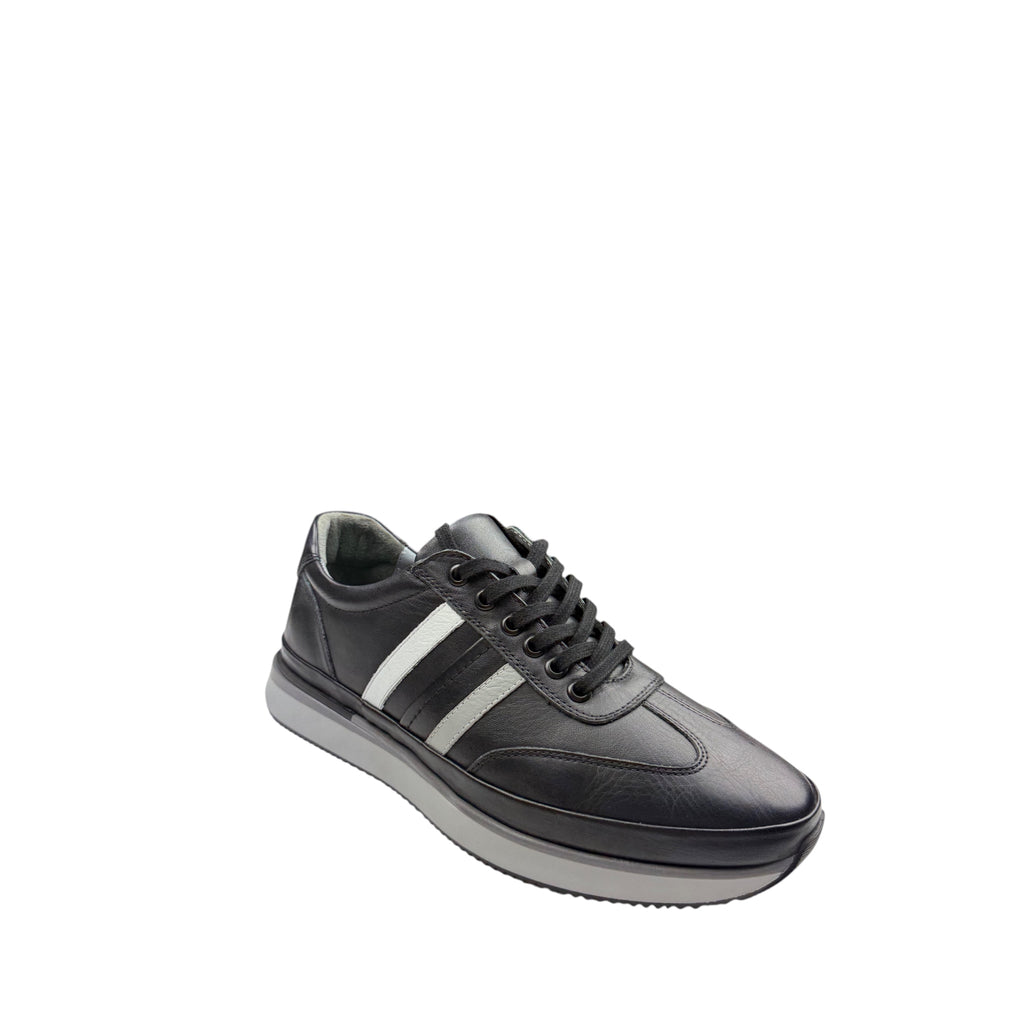 Adidași Bărbați Negri din Piele Naturală – Versatili & Confortabili