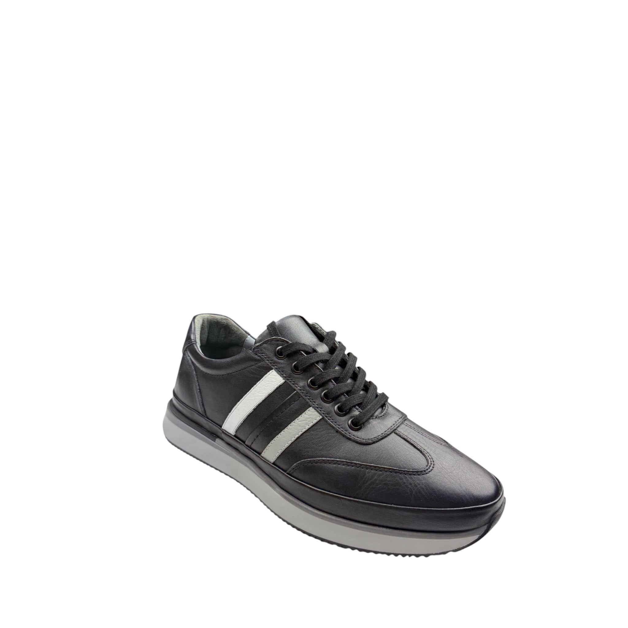 Adidași Bărbați Negri din Piele Naturală – Versatili & Confortabili