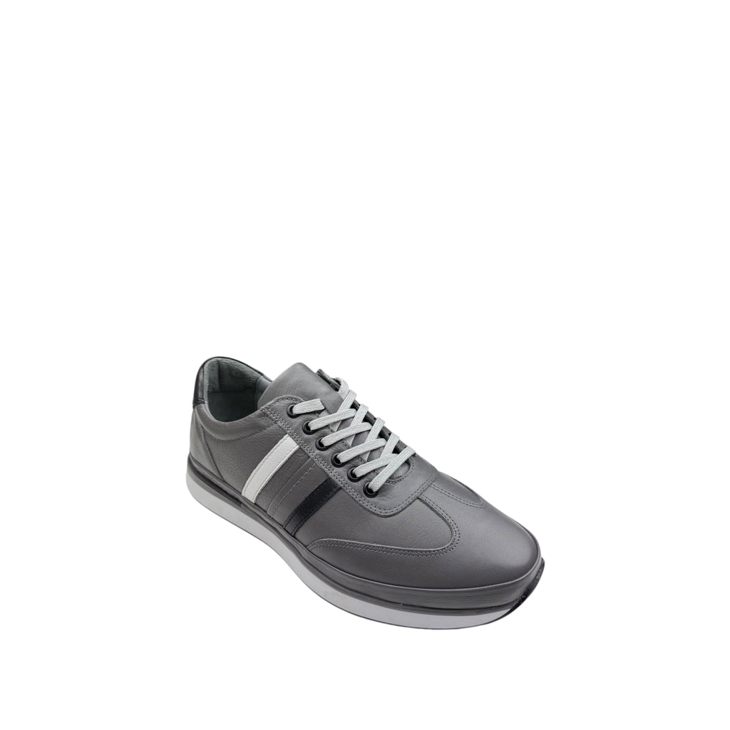 Adidași Bărbați Gri din Piele Naturală – Design Urban