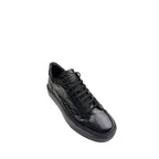 Adidași Negri din Piele Naturală cu Textură Crocodil – Look Premium