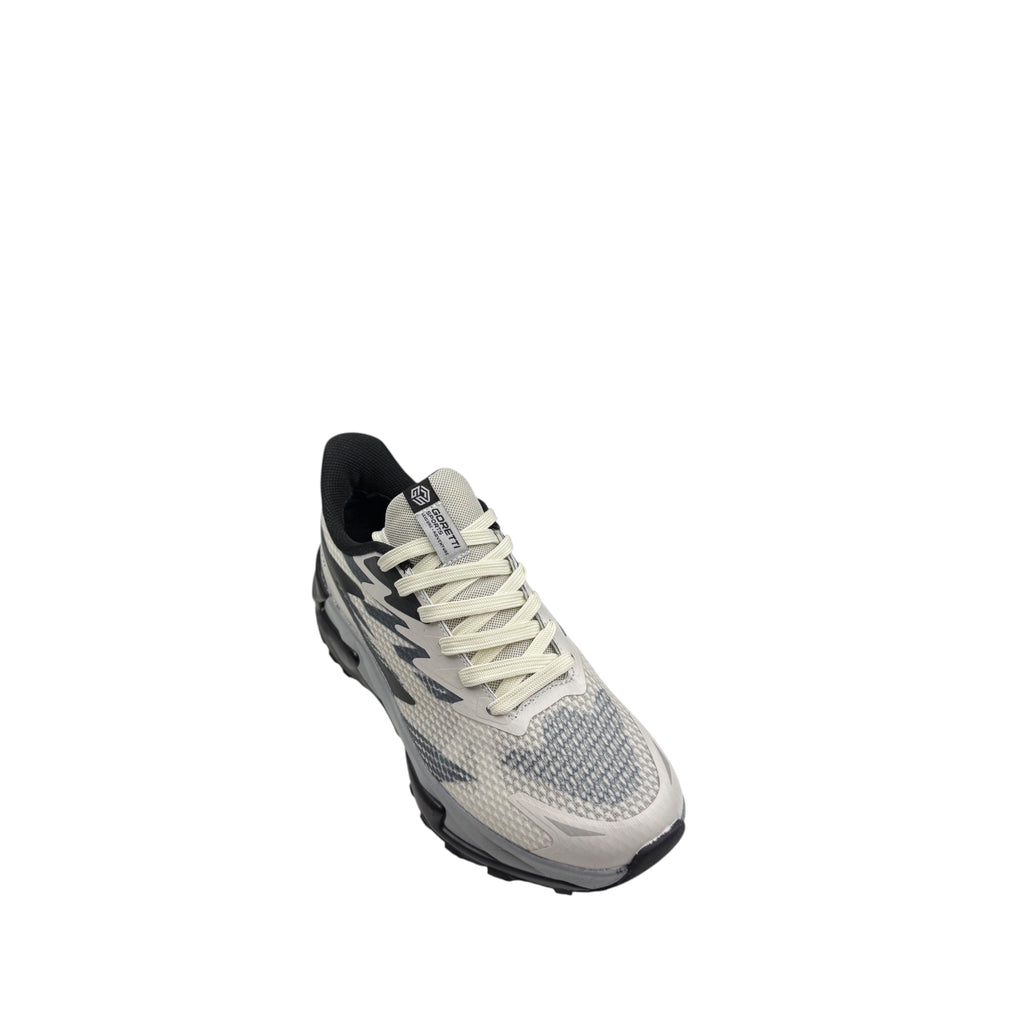 Adidași Trail Running Goretti – Alb-Gri cu Negru, Performanță în Mișcare