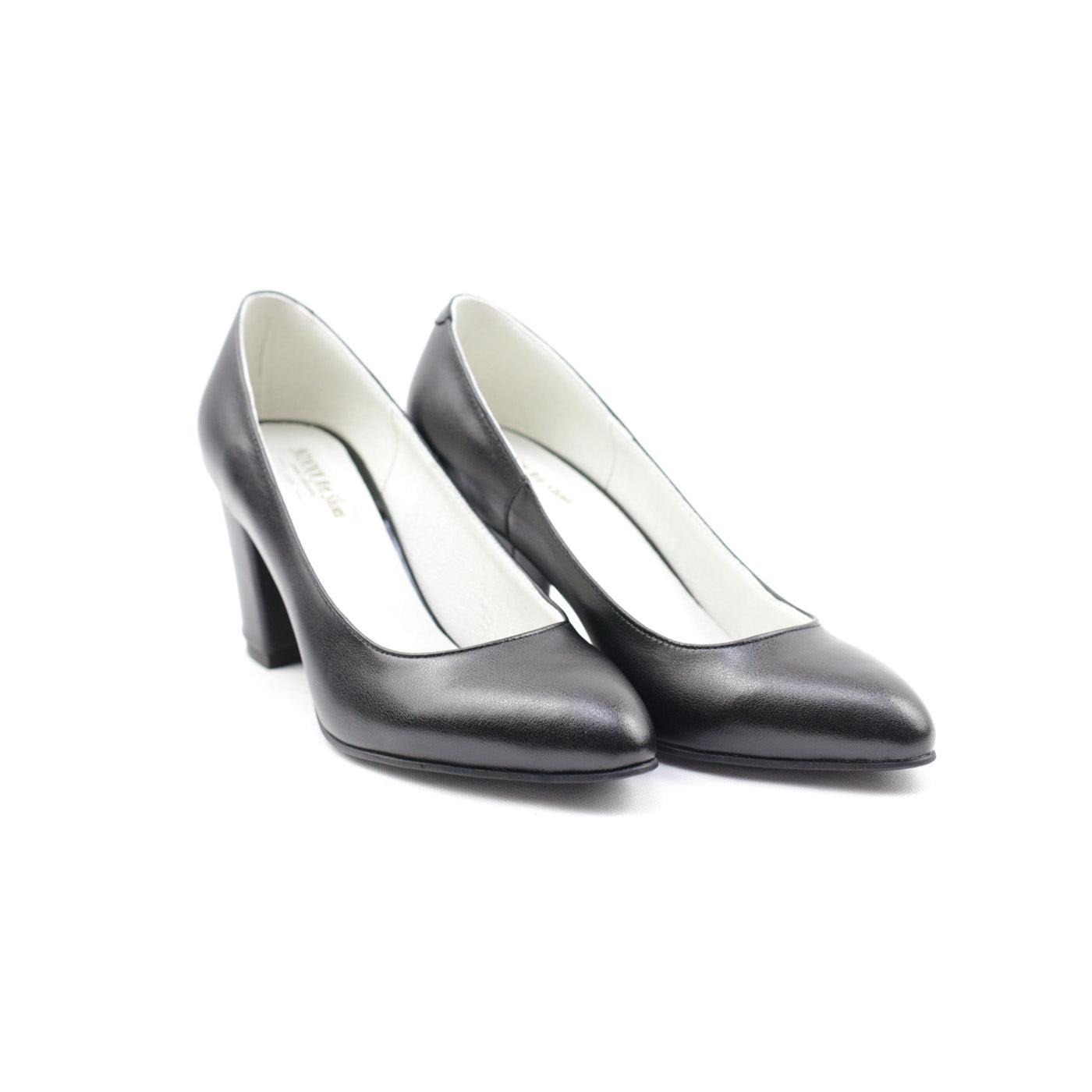 Pantofi eleganti dama din piele naturala 5110, Negru